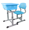 Lightweight Adjustable Classroom Desk And Chair with Steel Frame