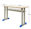 Versatile Double Study Desk And Chair Set for Classrooms