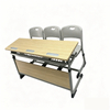 Tender Spec 3 Seater Linked Student Desk Chair Set For Somalia School Government Bidding