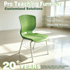 Versatile Stackable Chair with Perforated Breathable Backrest