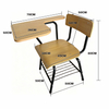 Training Chair With Writing Pad Attached Desk Student Lecture Chair