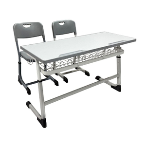 Ultra-Wide White Study Desk with Oversized Mesh Storage