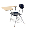 Black with Khaki Wooden Board Bottom Storage Basket，Table And Chair