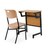 Khaki Wooden Board with Tilted Front Panel, Desk And Chair