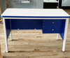 Versatile Teacher Desk with Locking Drawers And Steel Frame