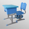  PP Adjustable Study Desk and Chair Set with Storage Net