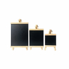Wooden Easel Tabletop Mini Chalkboard Stand, Freestanding Small Blackboard Sign for Wedding Party Cafe Menu Price Display, Custom Logo OEM ODM