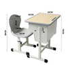 Durable Classroom Desk And Chair Set with PP Chair