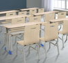 Versatile Double Study Desk And Chair Set for Classrooms