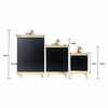 Wooden Easel Tabletop Mini Chalkboard Stand, Freestanding Small Blackboard Sign for Wedding Party Cafe Menu Price Display, Custom Logo OEM ODM
