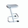 Versatile Backless Stool with Double Footrest Bars