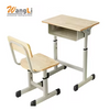 Durable Wood Grain Desk And Chair Set for Classrooms