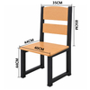 Versatile Teacher Desk And Chair Set with Locking Drawers