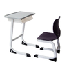 Black Gray Curved Legged Desk And Chair