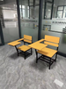 Versatile Integrated Desk And Chair Set with Writing Tablet