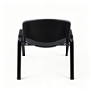 Versatile Stackable Chair with Armrests And Curved Seat
